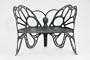 Flower House FHBFB06A Butterfly Bench, Antique