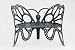 Flower House FHBFB06A Butterfly Bench, Antique