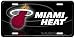 Little Earth Miami Heat Street Flair License Plate