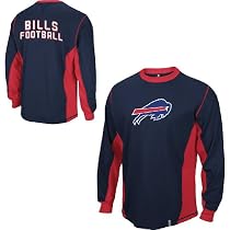Reebok Buffalo Bills Long Sleeve Downforce T-Shirt