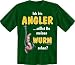 Sports : Fun-T Shirts " Angler-Wurm !!! " Gr&ouml;&szlig;en S - XXL