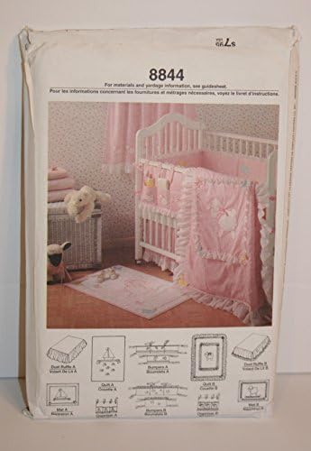 Simplicity Crafts Pattern 8844 Baby's Bedroom Accessories - One Size