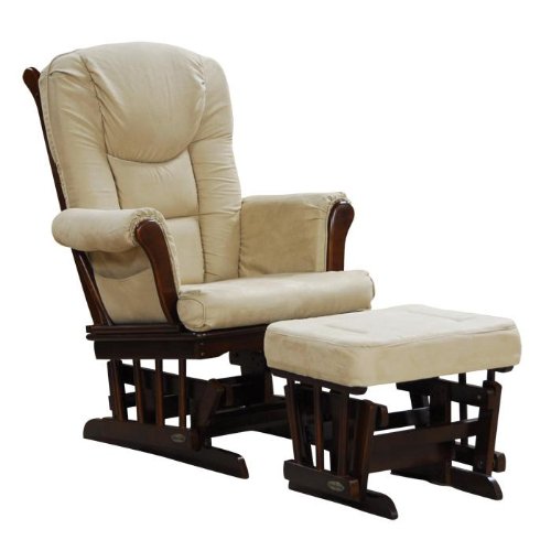 Today's Mom Madison Glider and Ottoman