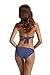 zeraca Women Hipster Bottom Halter Triangle Push up Bikini Bathing Suits