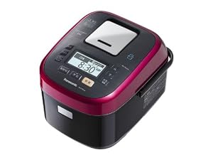 Panasonic  Wおどり炊き スチーム&可変圧力IHジャー炊飯機 1.0L 0.5~5.5合 ルージュブラック SR-SPX104-RK