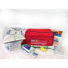 The Perfect Small Kit, Survival Kit - Plus Bonus Hand Squeeze Batteryless Flashlight and N95 Respirator Dust Mask for Emergency Disaster Preparedness, Home, Office, School, Earthquake, Hurricane, Flood, Fire, Survival Gear, Survival Pack from SurvivalKitsOnline