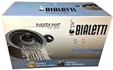Bialetti: Taste of Italy - 5 QT Pasta Pot With Locking Strain & Drain Lid (Black)