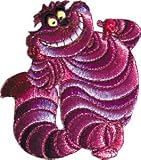 : Disney Alice Cheshire Cat - Purple Dancin GLITTER Patch