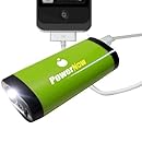 Datexx BT-2400 Rechargeable Power Bank for iPhone and Android with Flashlight - Travel Charger - Retail Packaging - Green