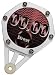 Motorcycle Tax Disc Holder - Silver
