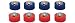Crosley Replacement Roller Ball Game Pucks Set for Crosley Shuffle Shot & Rebound - C...