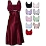 Satin Chiffon Prom Dress Gown Crystals Knee-Length