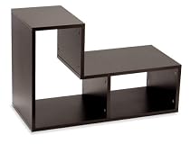 Winsome 92130 Espresso Beechwood STORAGE SHELF STACKABLE L-SHAPE