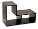 Kitchen & Housewares : Winsome 92130 Espresso Beechwood STORAGE SHELF STACKABLE L-SHAPE