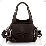 Kipling Fairfax - Handbag with Removable Shoulder Strap (Expresso Brown)