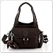 Kipling Fairfax - Handbag with Removable Shoulder Strap (Expresso Brown)