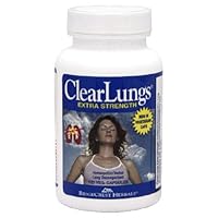 Ridgecrest Herbals Clear Lungs, Extra Strength, Vegetarian Capsules