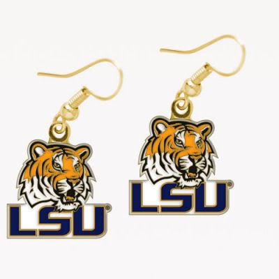 LSU TIGERS OFFICIAL LOGO EARRINGS