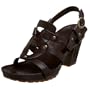 Timberland Women's Belicia Link Ankle-Strap Sandal,Brown,9 M