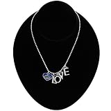 NCAA Touch by Alyssa Milano Florida Gators Love Necklace with Heart Team Logo