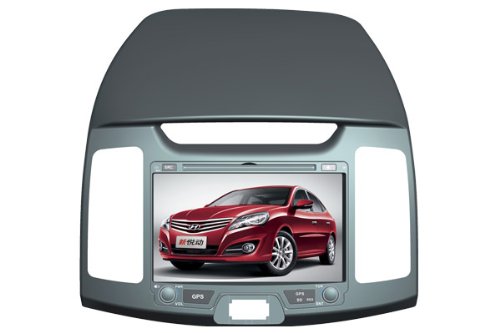 For Hyundai Elantra 8 Inch digital touchscreen Special In-Dash Car DVD Player with GPS Navigation system Support Bluetooth TV iPod FM/AM USB SD