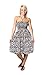 One-size-fits-most Tube Dress/Coverup with Animal Print