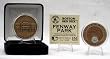 BOSTON RED SOX FENWAY PARK AUTHENTICATED INFIELD DIRT COIN - Collectible Coin