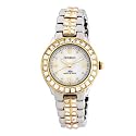 Armitron Women's NOW Swarovski&reg; Crystal Accented Two-Tone Dress Watch #753689MPTT