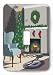 Christmas Eve Decorative Steel Switchplate Cover