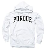 Purdue Boilermakers White Arch Hooded Sweatshirt