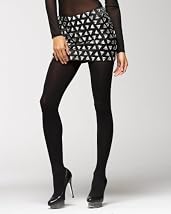 Crystal Triangle Mini Skirt