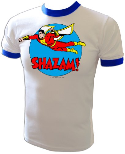  Vintage 1976 DC Comics Original Captain Marvel Shazam Mego Style t-shirt