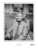 LAUREN BACALL 8x10 B&W PHOTO