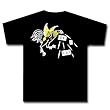 PAINT IT BLACK - Rooster - Black T-shirt