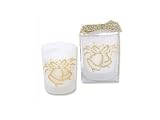 Gold Bells Glitter Candle (Set of 12) - Wedding Favors