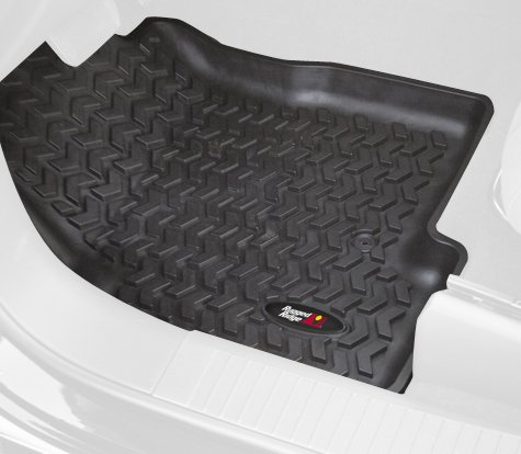 Rugged Ridge 12920.31 Black Front All Terrain Floor Liner for Jeep Liberty - Pair On Sale