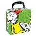 Vandor 7-1/4 by 3 by 9-1/2-Inch Dr. Seuss Green Eggs and Ham Square Tin Tote, Multicolored