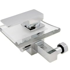 DESIGN GLAS EINHEBELBADEWANNEN WASSERFALL ARMATUR CATARACTA