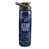 U.S.S. Enterprise -- Star Trek Stainless Steel Water Bottle