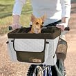 Dog Bike Basket - Pet Bicycle Seat (Dog Car Seat) - Gray