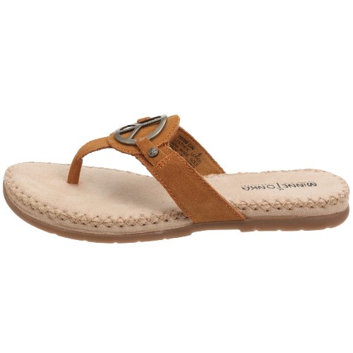 [ミネトンカ] MINNETONKA Thong W/Peace Sing