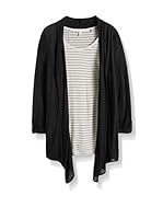 Esprit Chaqueta Punto (Negro)