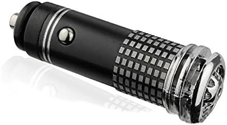 12v Mini Auto Car Fresh Air Ionic Purifier Oxygen Bar Ozone Ionizer Cleaner Black