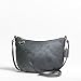 Coach Signature Sateen Pleated Swingpack Small Handbag(Charcoal)