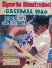 Wade Boggs autographed Sports Illustrated Magazine (Boston Red Sox)