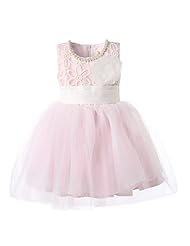 Girls Cotton/Polyester Ballerina Lace  Dress