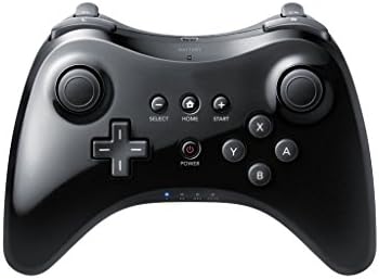 Linkcool Wii U PRO controller, Wireless Joystick Game Pad Controller for Nintendo Wii U Pro - Black