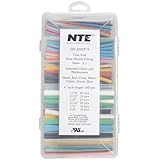 NTE Heat Shrink 2:1 Assorted Colors and Sizes 160 PCS