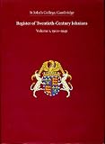 Register of twentieth-century Johnians