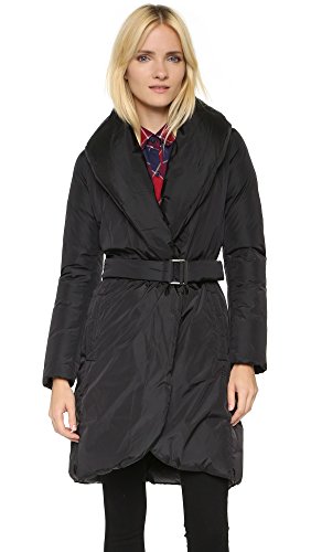 Add Down Women's Down Wrap Coat, Black, 38